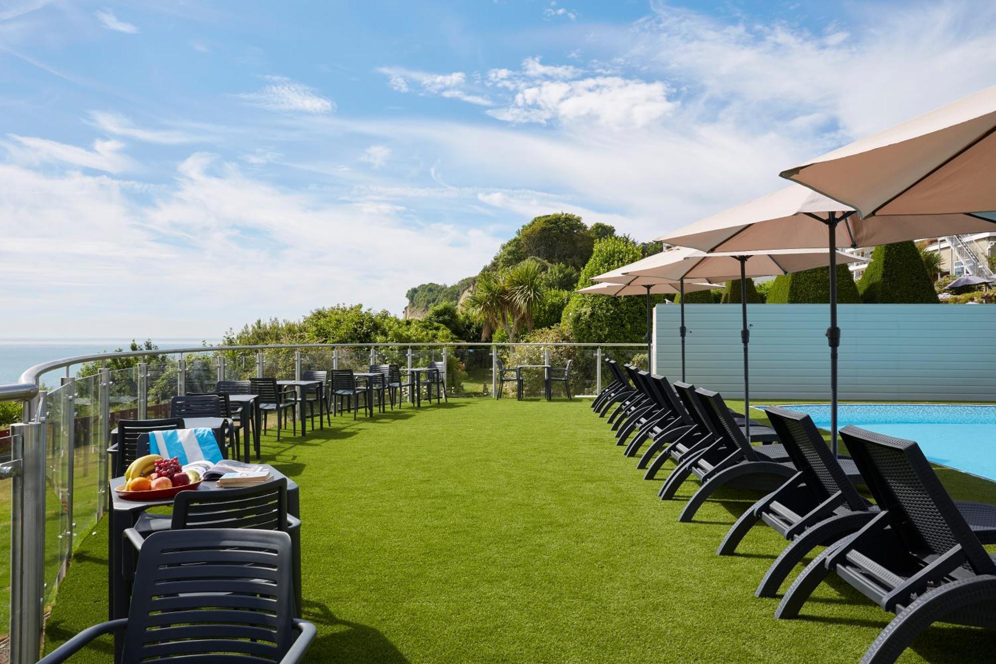 Luccombe Hall Hotel 섕클린 외부 사진
