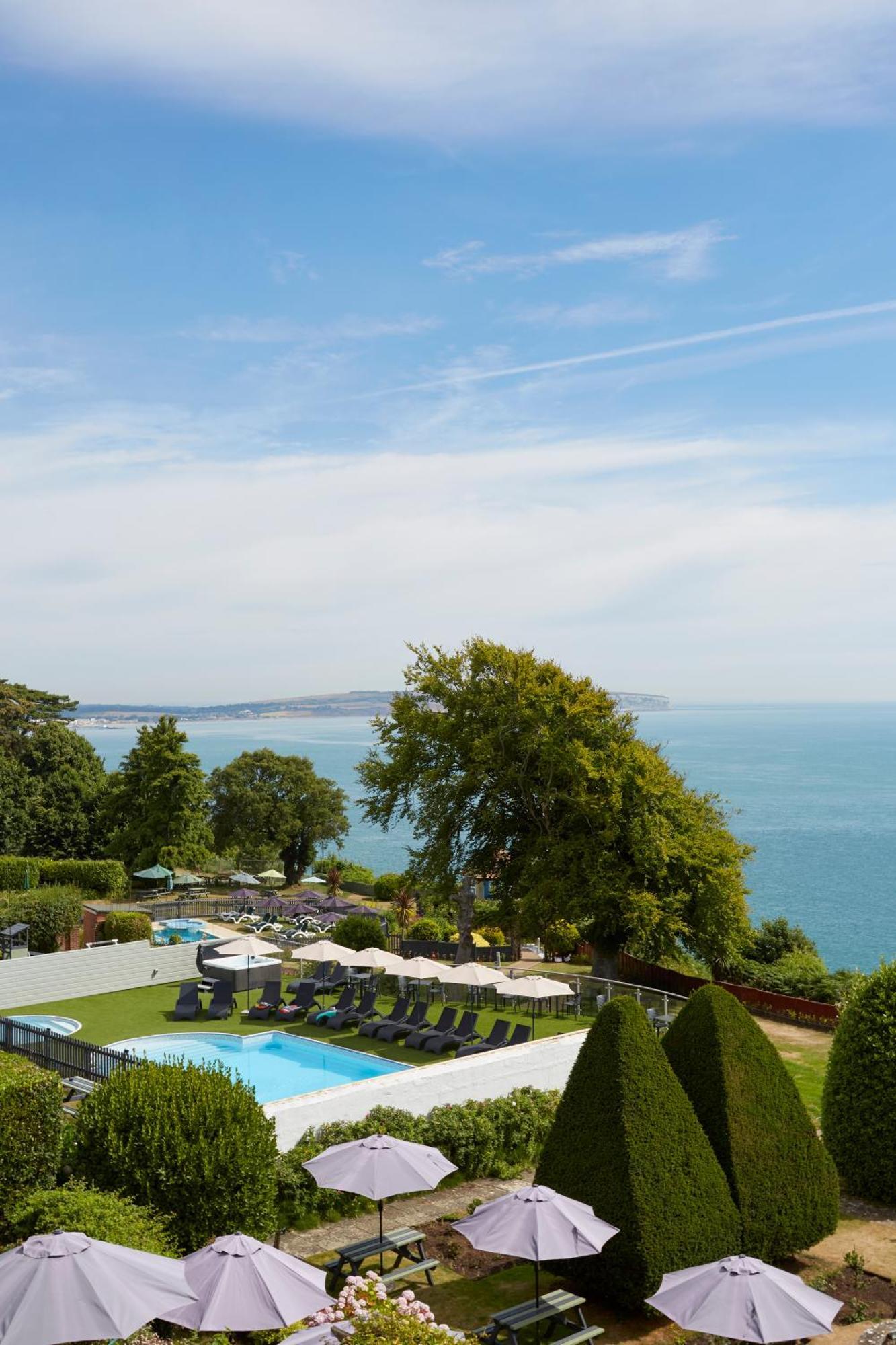 Luccombe Hall Hotel 섕클린 외부 사진