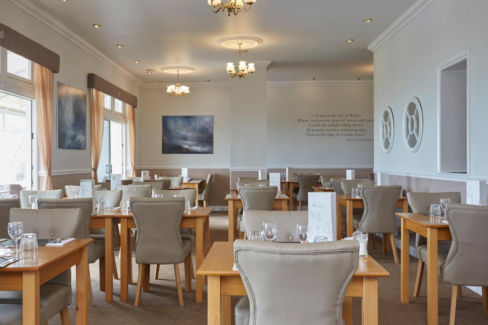 Luccombe Hall Hotel 섕클린 외부 사진