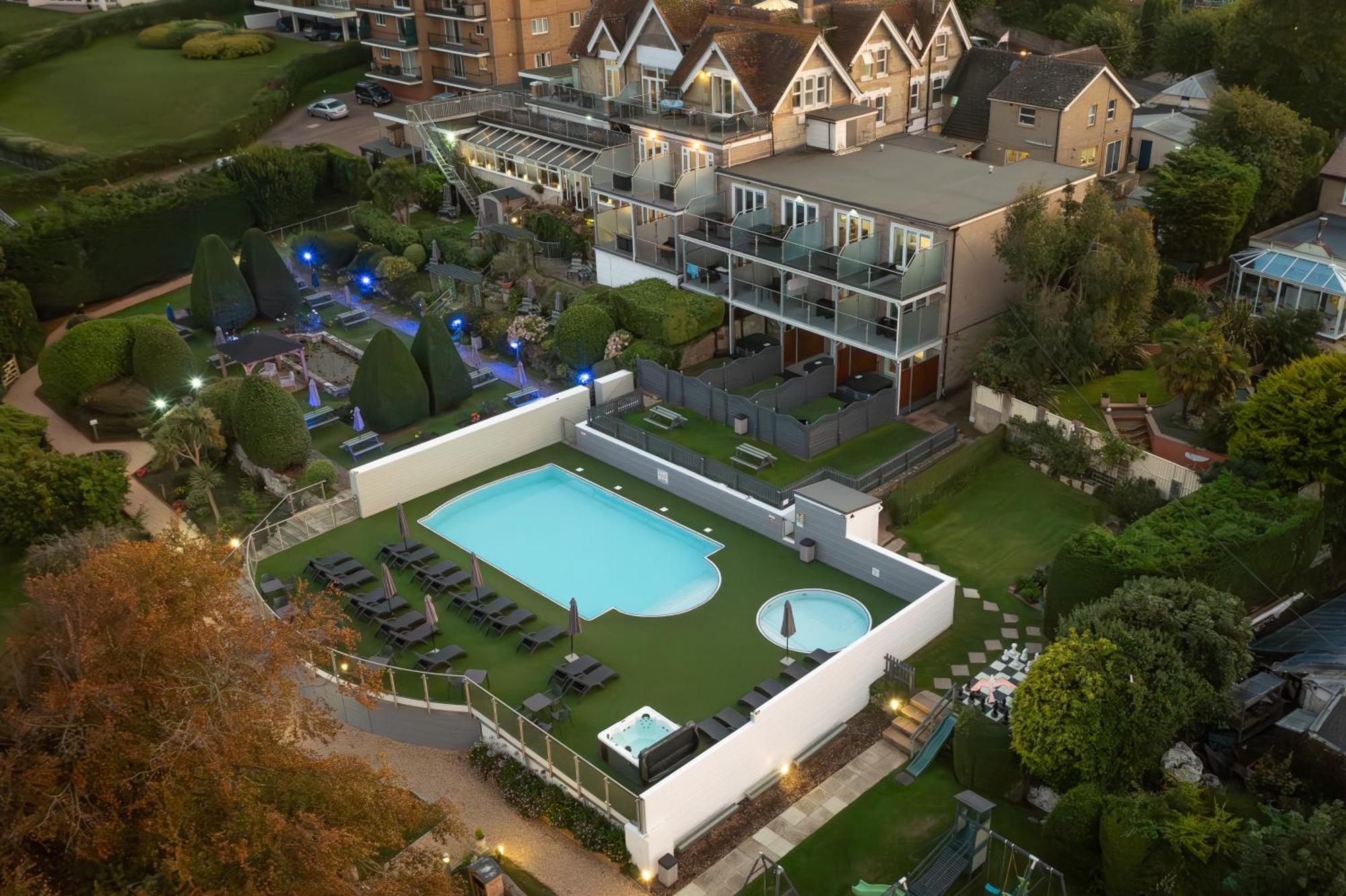 Luccombe Hall Hotel 섕클린 외부 사진