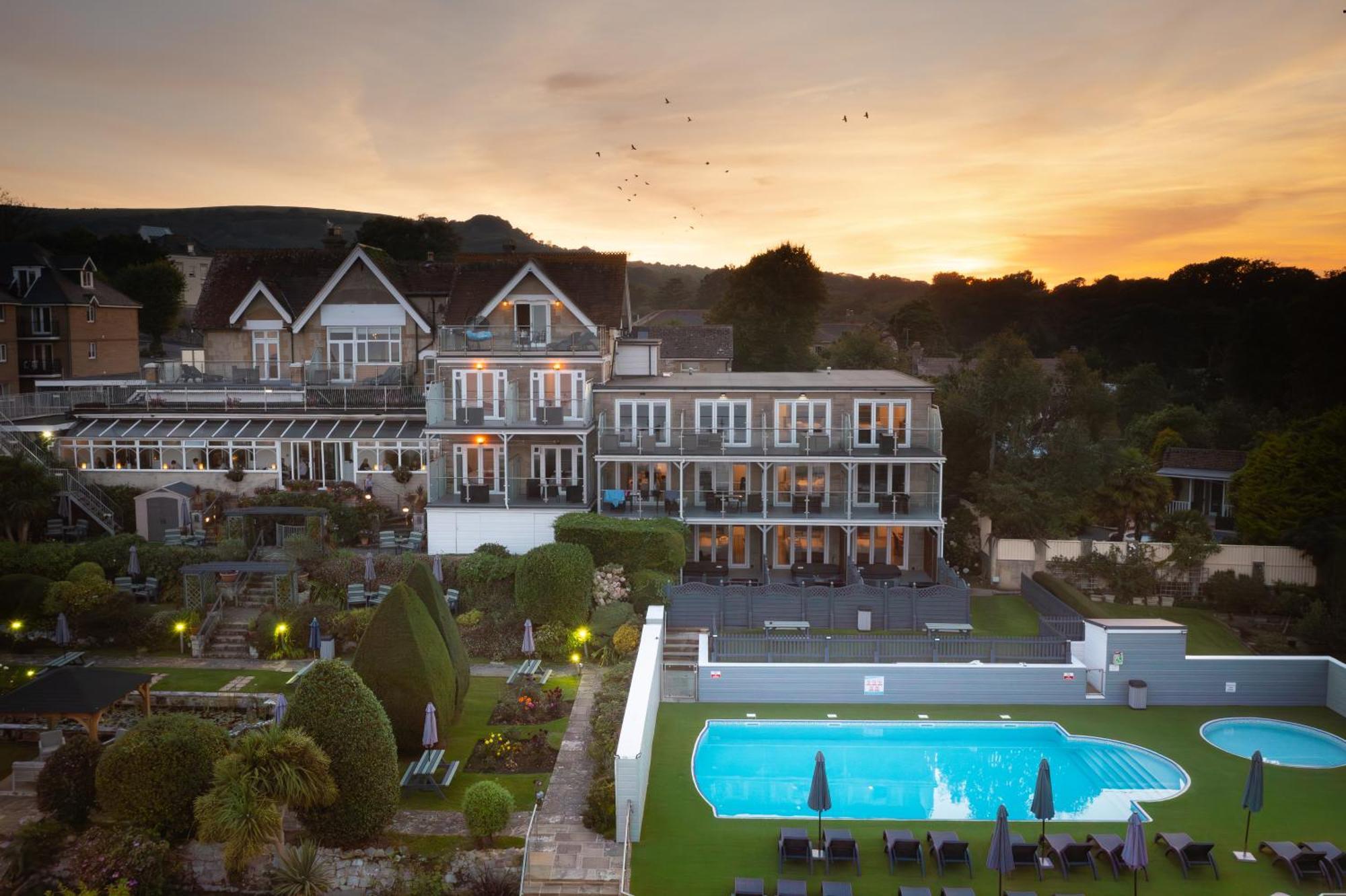 Luccombe Hall Hotel 섕클린 외부 사진