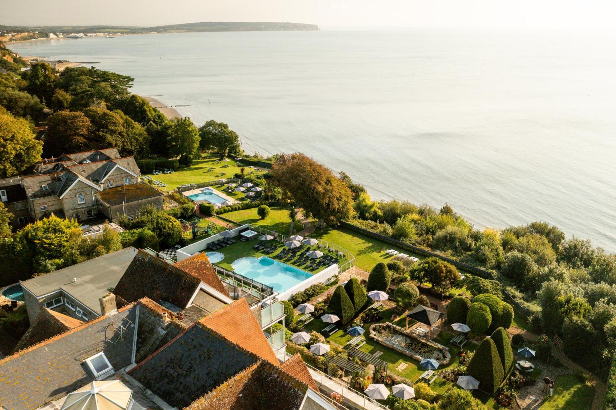 Luccombe Hall Hotel 섕클린 외부 사진