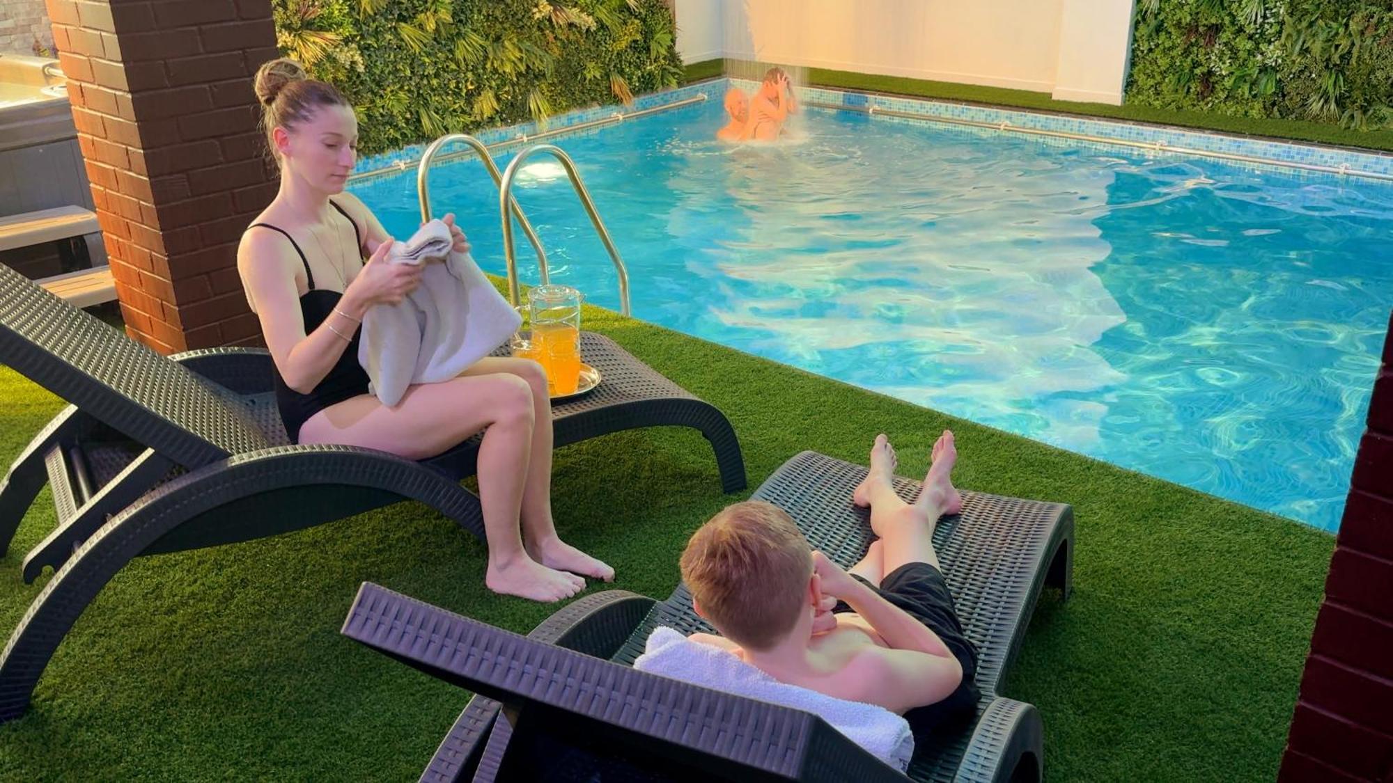Luccombe Hall Hotel 섕클린 외부 사진